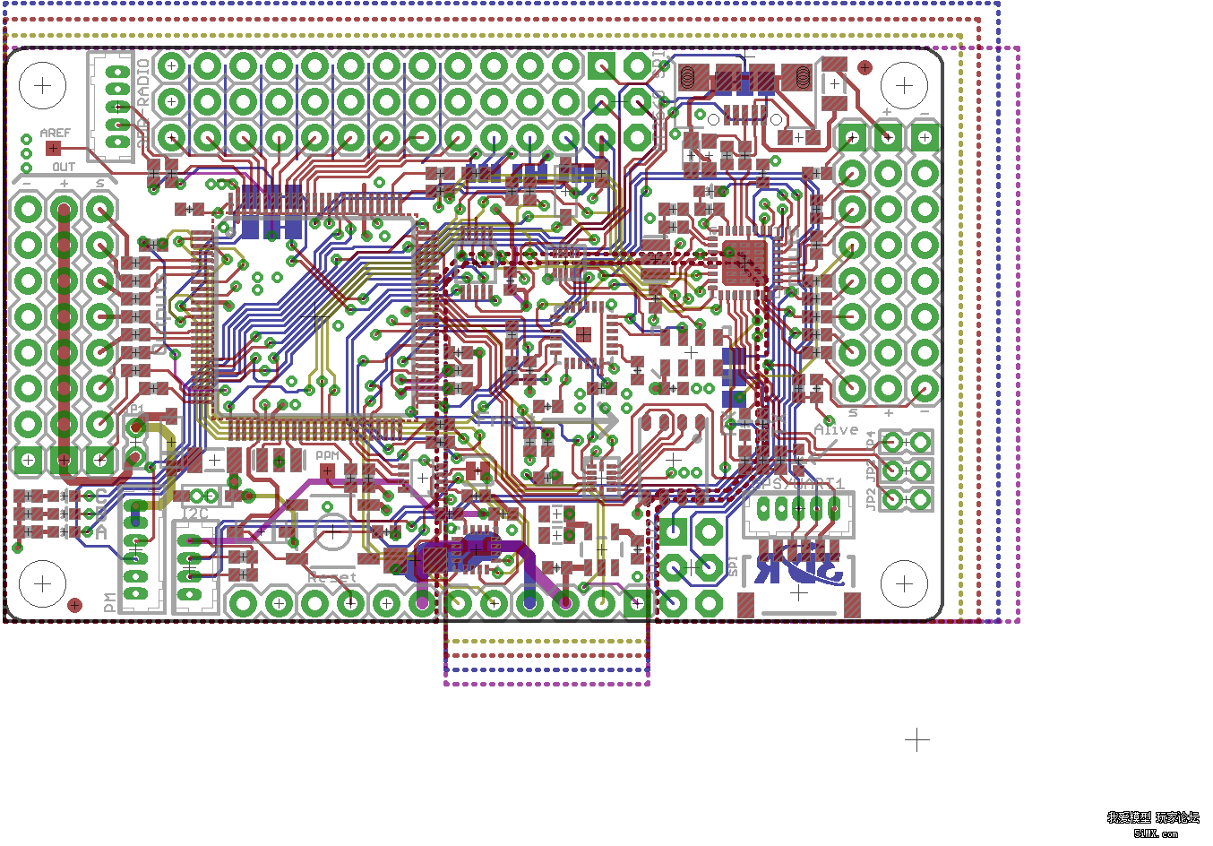 apm 2.52 原理图和pcb板图