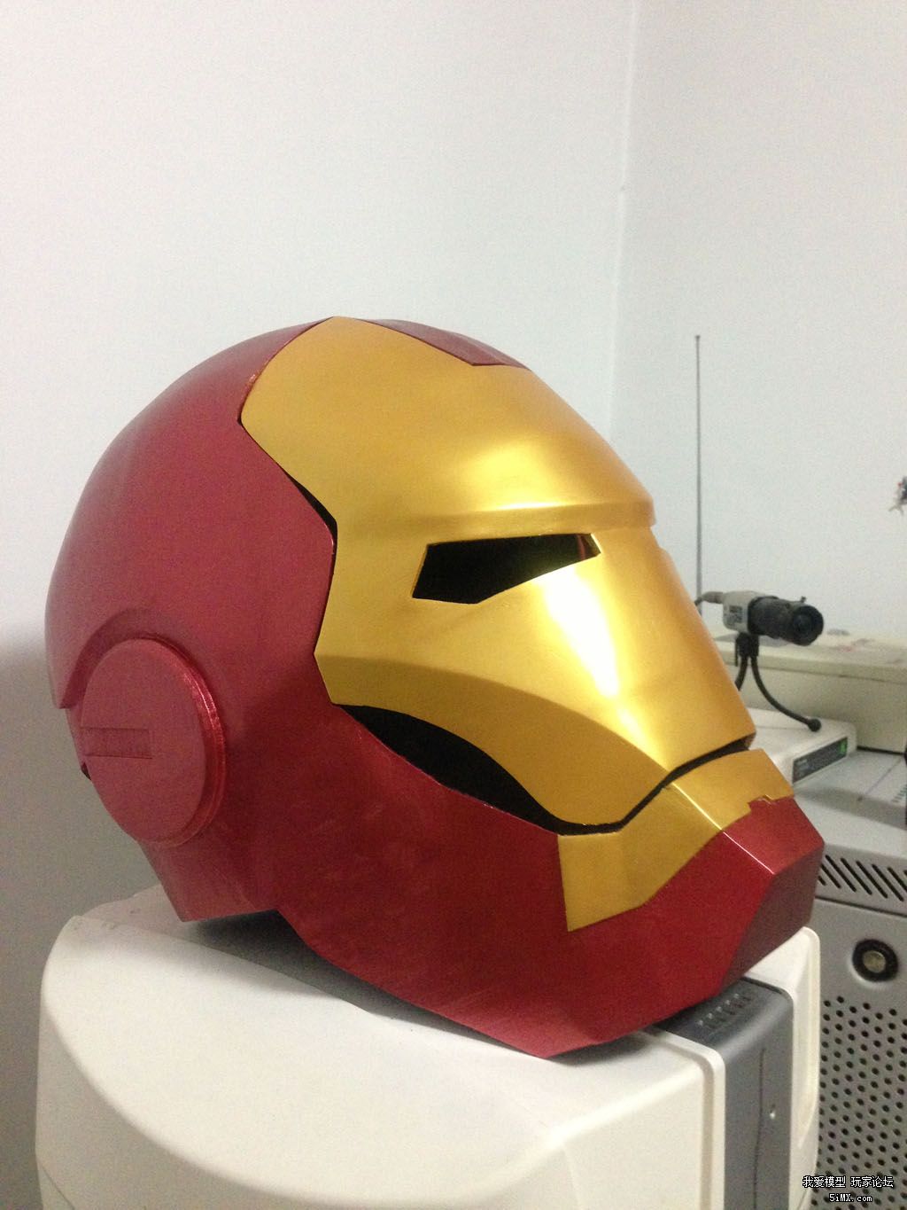 3d打印机制作之——钢铁侠头盔 - 3d打印&cad软件建模设计-5imx.