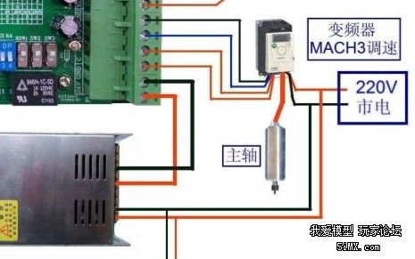 汇川变频器与压力变送器接线图