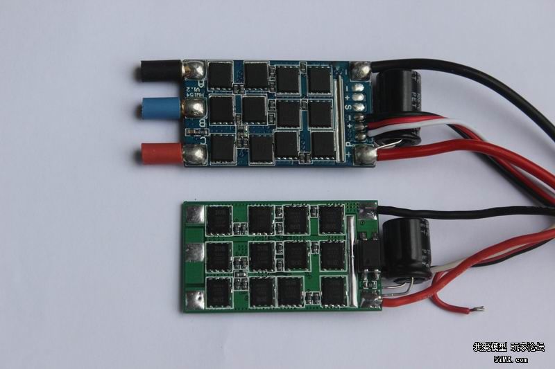 软件修改了blheli最新的程序烧入本电调,拿了一个小电机接了3s电