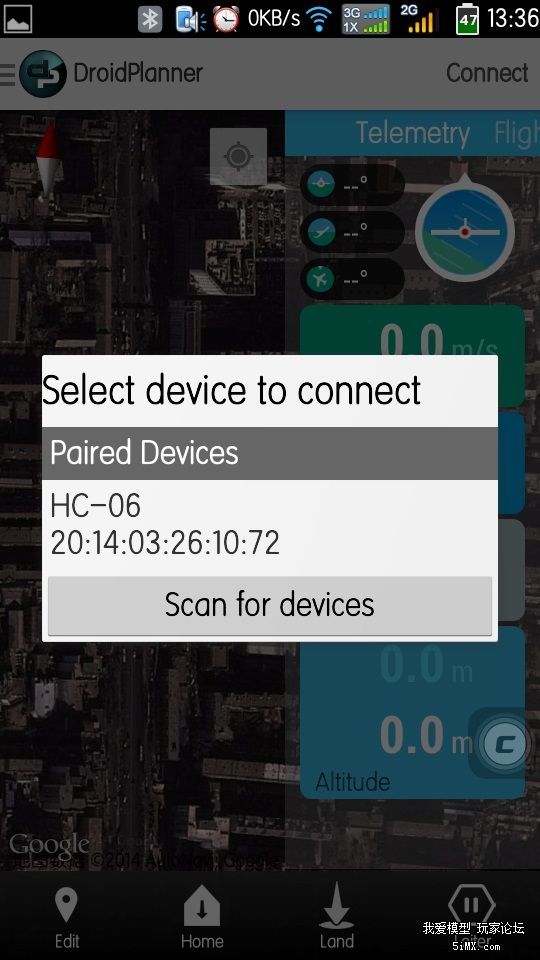（转）新手课堂，APM数传加装蓝牙使用手机连接的方法，... 地面站,APM,GPS 作者:沈淼章 2654 