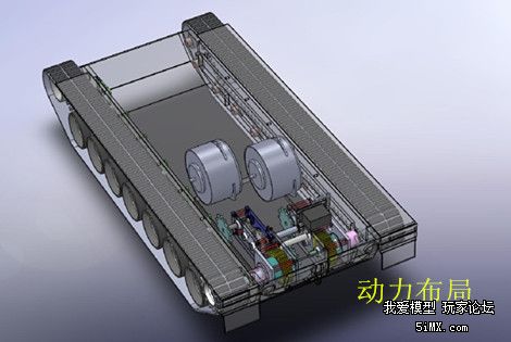 制作金属底盘的1比10的豹2a6(235楼有试车视频)(284楼有更新)(379楼