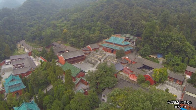 视频: 武当山紫霄宫航拍视频