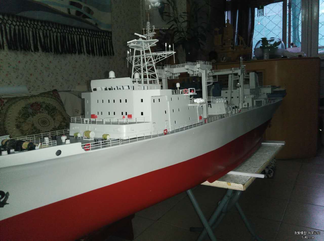 罗马湖舰队即将服役的新型巨舰,1比100的886补给舰,作者:老李,74楼有