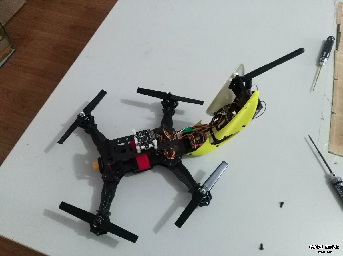 (雷傲知识堂)Robocat穿越机终于完工了！ 穿越机,固定翼,图传,飞控,电调 作者:alden 2675 