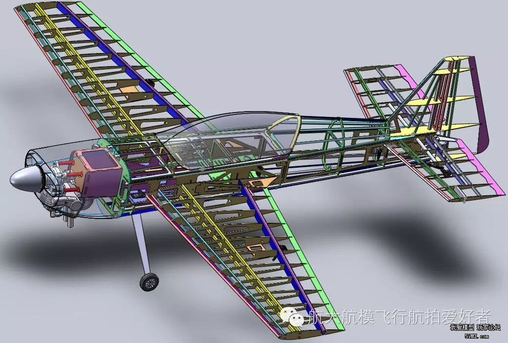 (雷傲知识堂)固定翼模型——轻木机 多旋翼,固定翼,直升机,图纸,轻木的林波舞 作者:alden 6169 