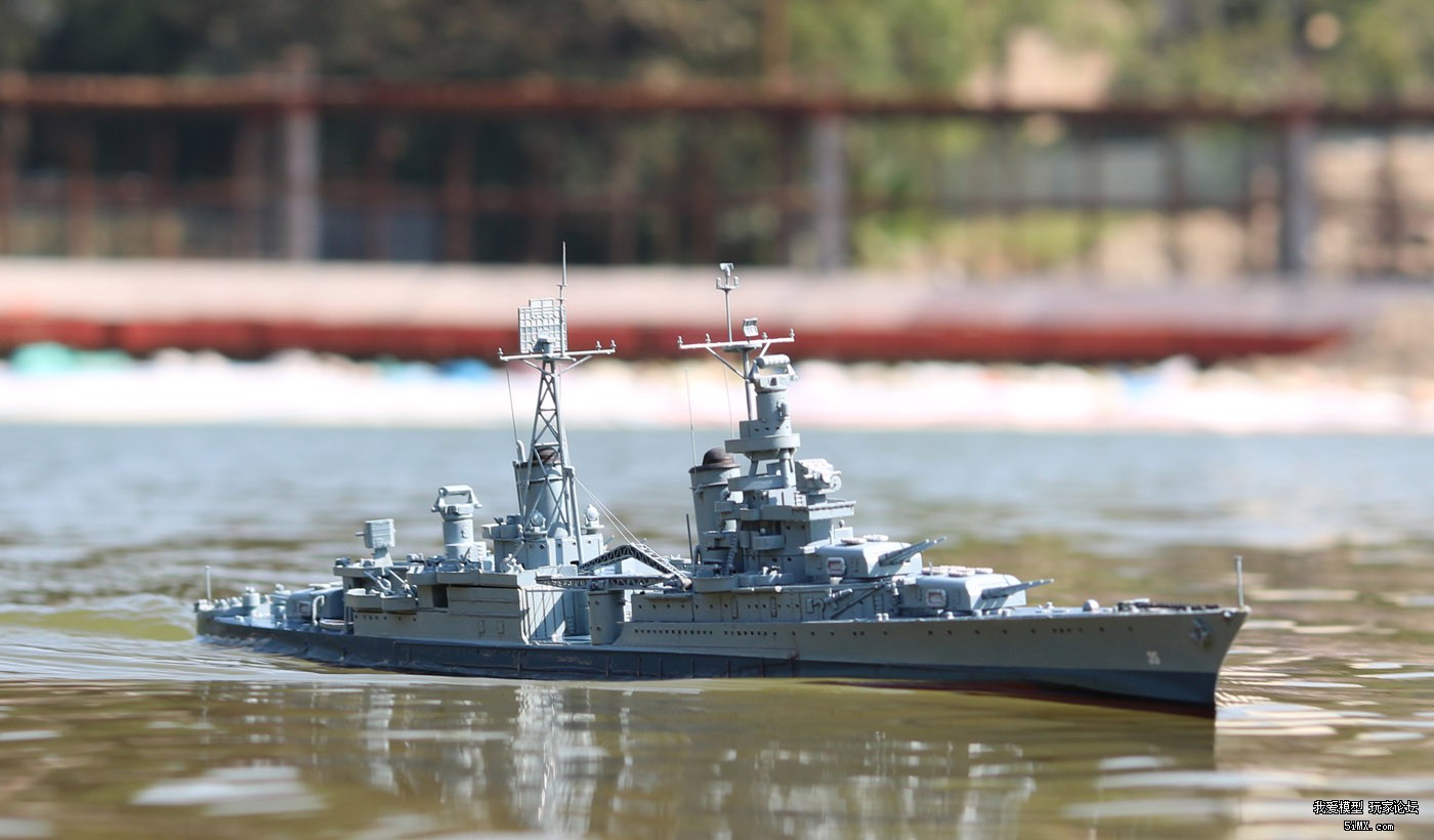 1:350 美军二战巡洋舰 uss indianapolis ca-35