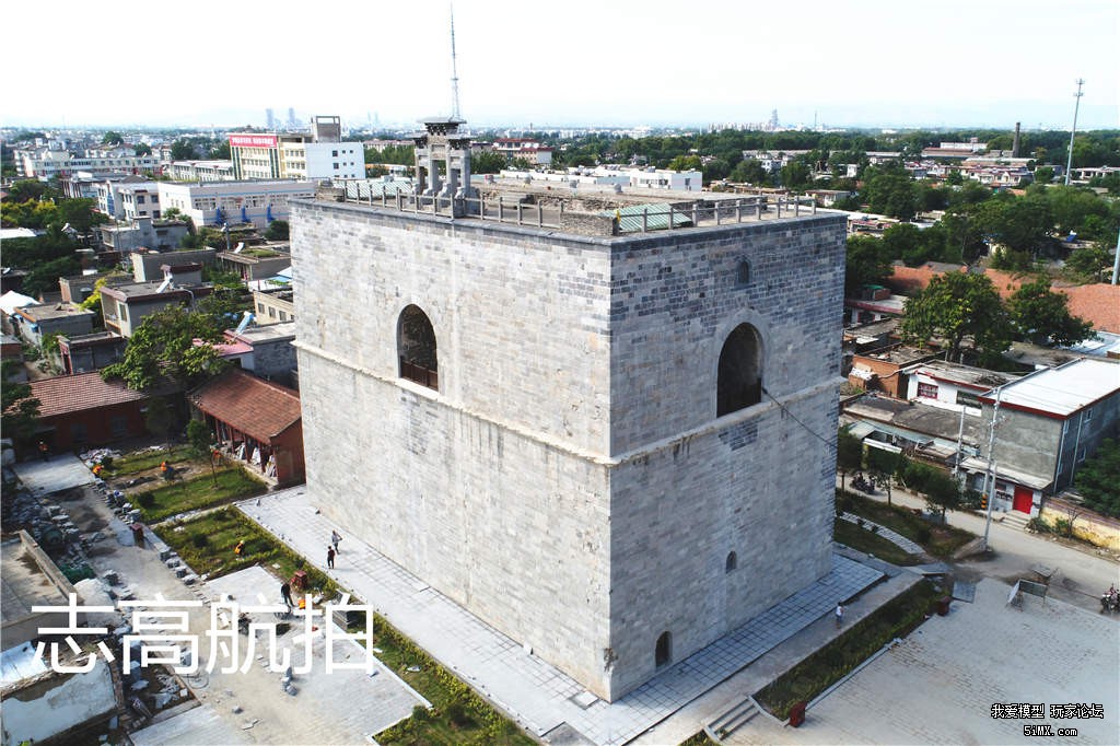 [建筑 河南省 卫辉市 望京楼修复后全貌