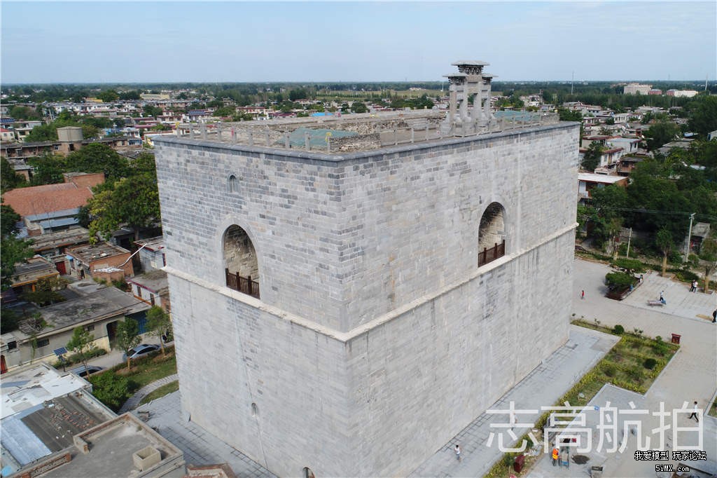 [建筑] 河南省 卫辉市 望京楼修复后全貌