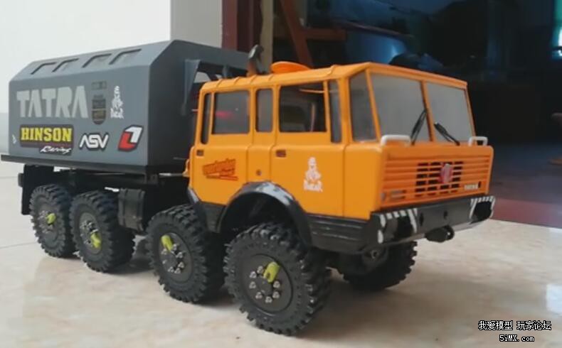 自制1:20 tatra 813 越野卡车