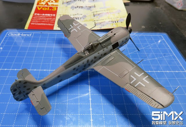 ftoys简易组装172fullactionfw190a