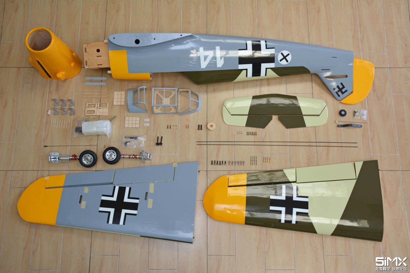 新机测评――高仿真1/4.6比例Bf-109像真机