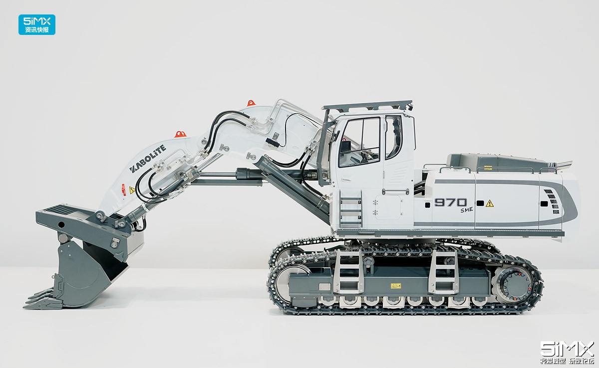 新品：卡勃力�特发布K970-200正铲液压挖掘机←模型