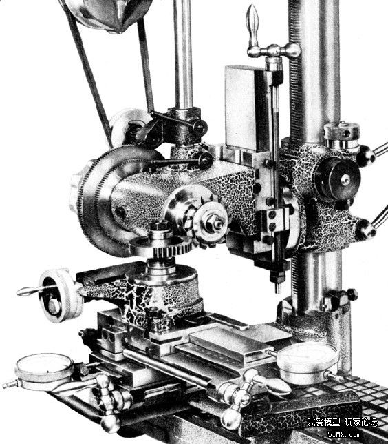 德国人的万能机床很可能是模仿德国hommel制造的 顶楼