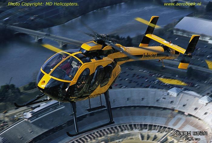发一个麦道的md系列无尾单旋翼直升机图