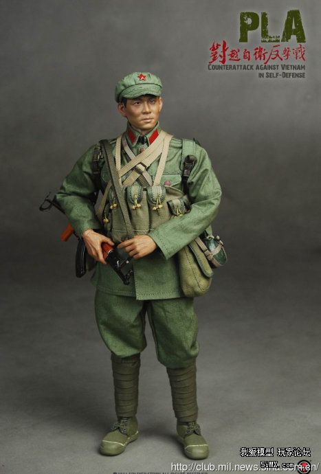 很年逼的70年代jiefangjun兵人 静态模型-5imx.