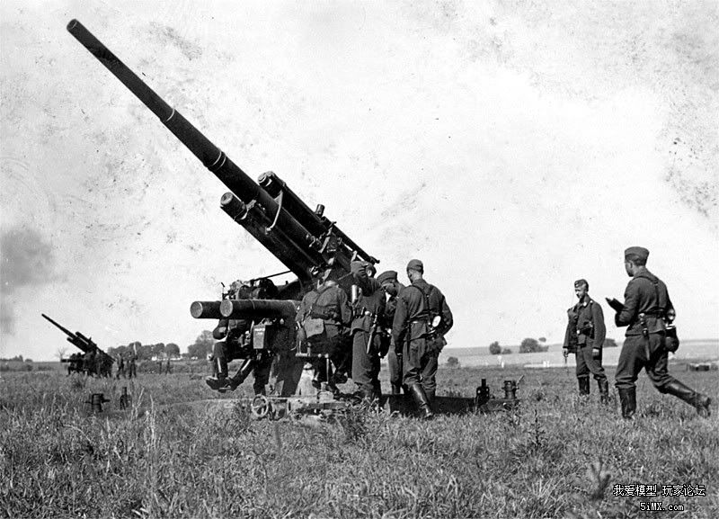 105mm flak 38 高射炮