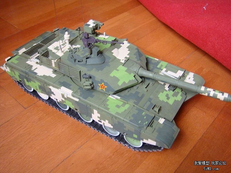 数码迷彩的ZTZ-99A - 军事车辆模型-5iMX.com 我爱模型玩家论坛——专业 