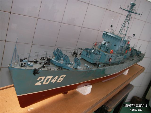 旅顺老陈发一条猎潜艇与大家交流 - 潜艇模型讨论区-5imx.