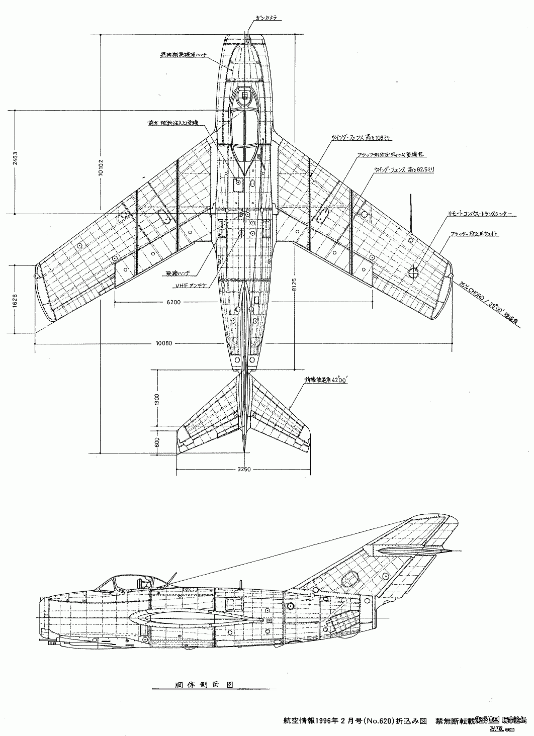 翼 69 我设计与使用cnc热线切割机制作的 mig-15bis    mig-15图纸